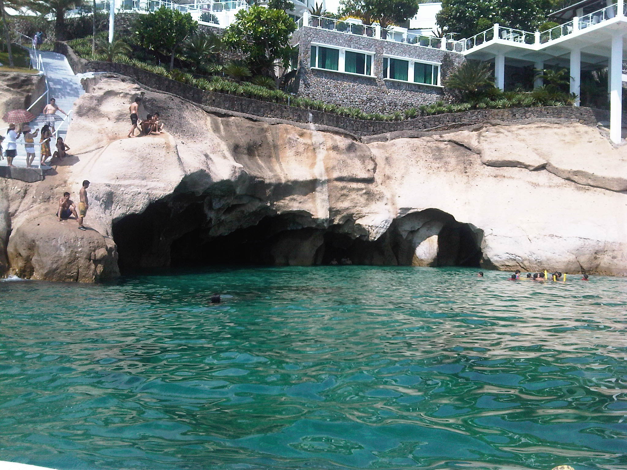 The famous “Ramos Caves” in Tali Beach