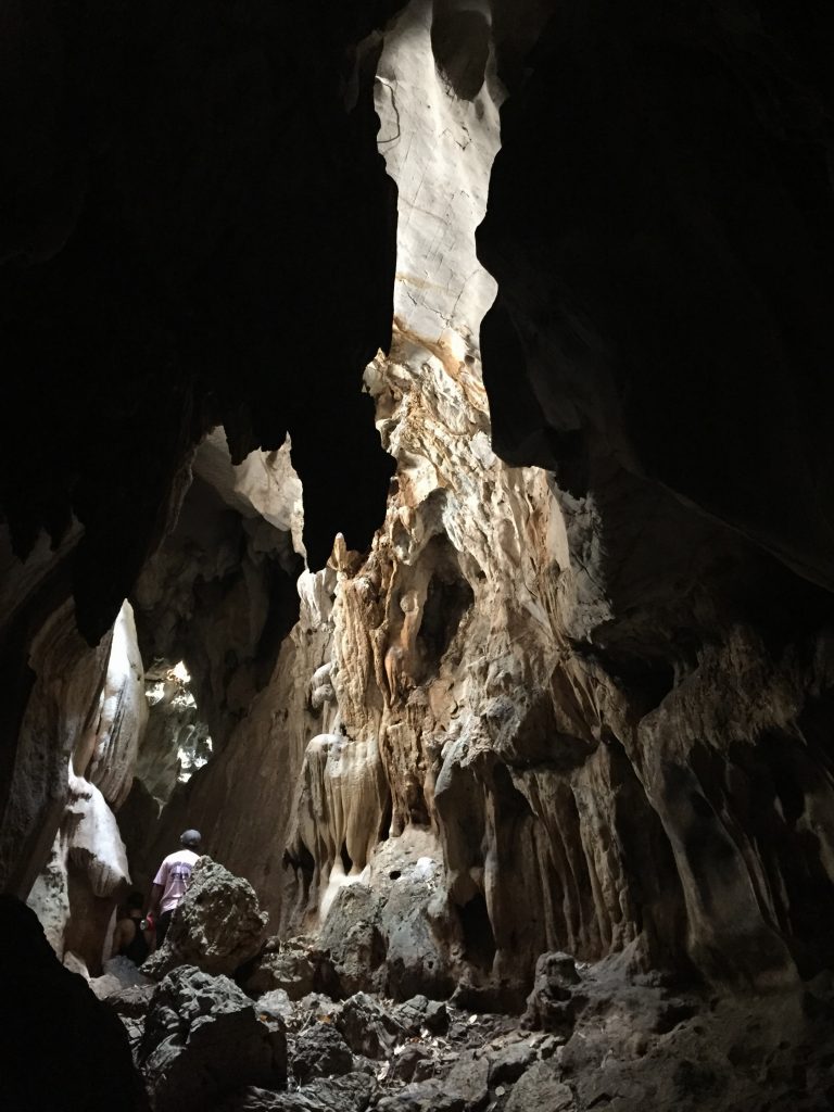 Calinawan cave rock formations