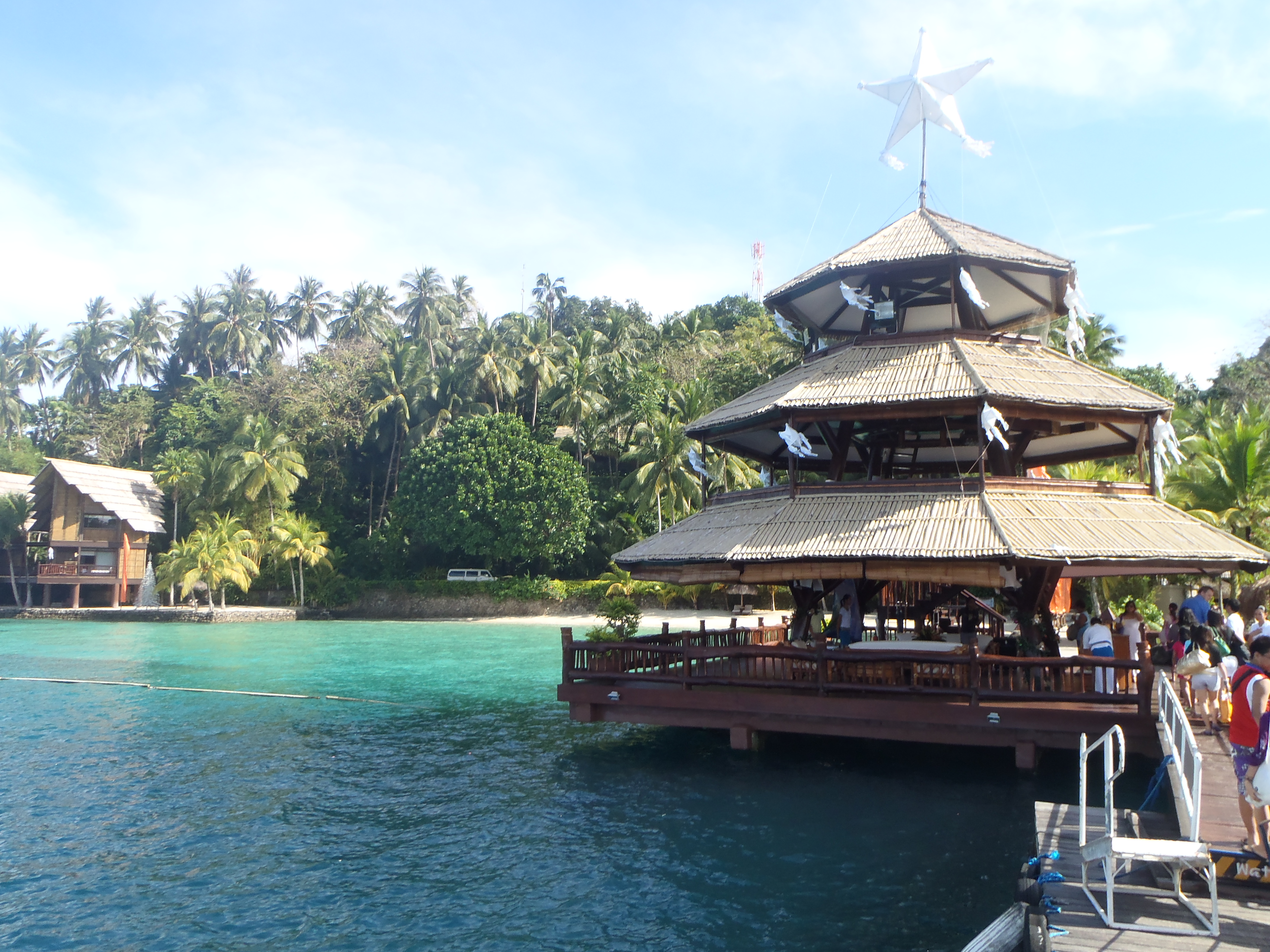 Pearl Farm Beach Resort pagoda