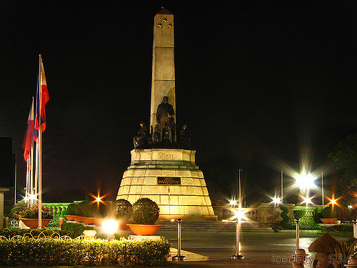 Rizal park manila rizal monument