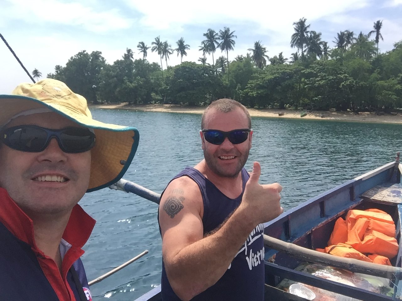 best beaches near manila potipot island on the boat