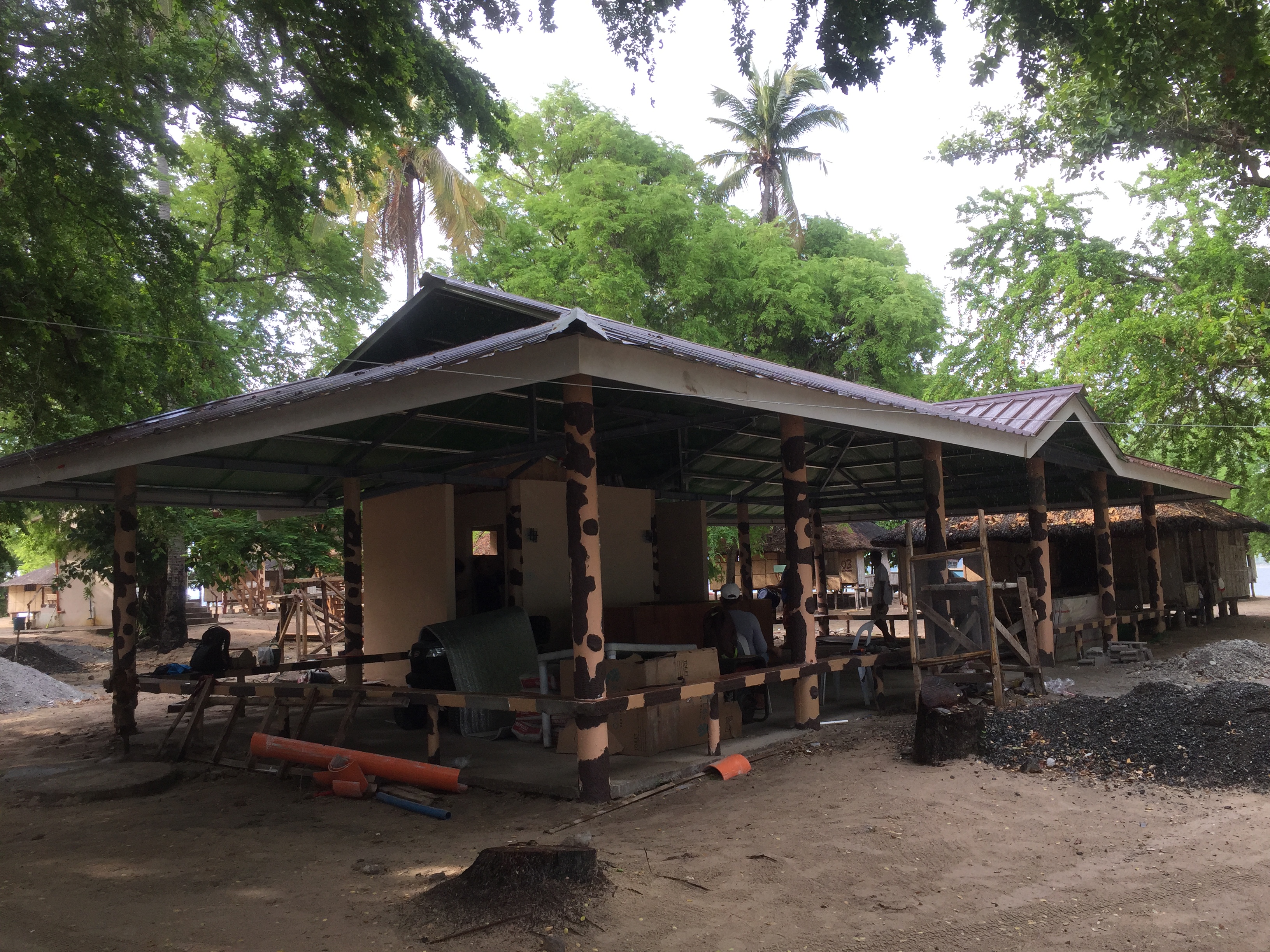 best beaches near manila new canteen at potipot island