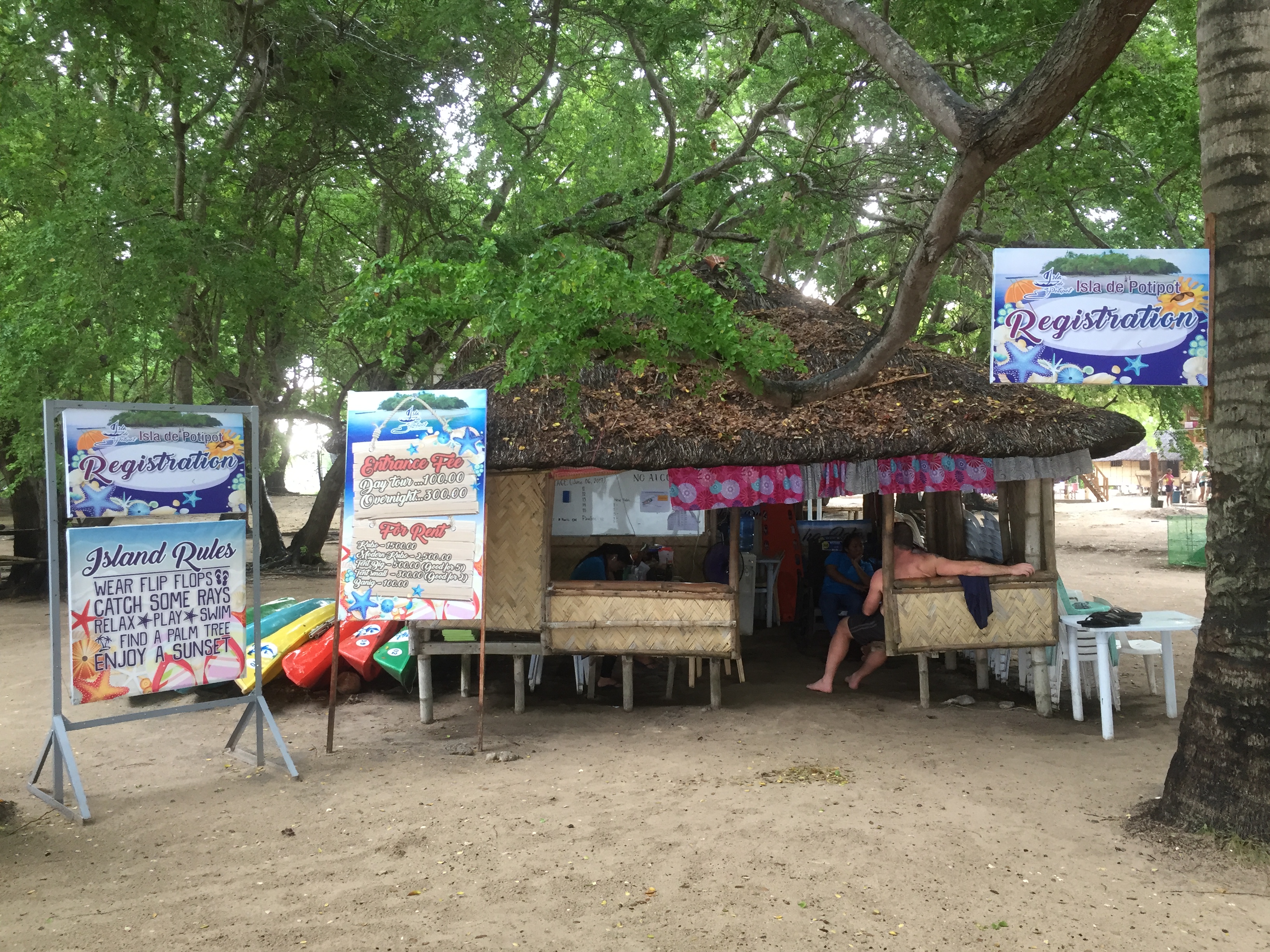 best beaches near manila registration area at potipot island