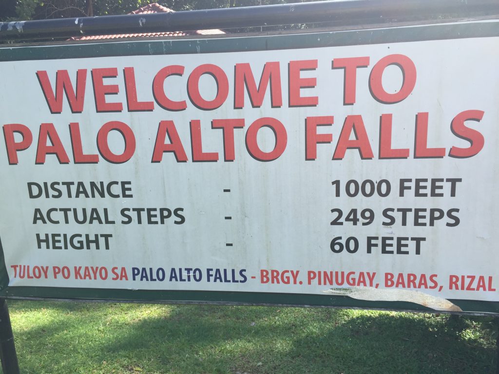 Rizal Province tourist spots palo alto falls