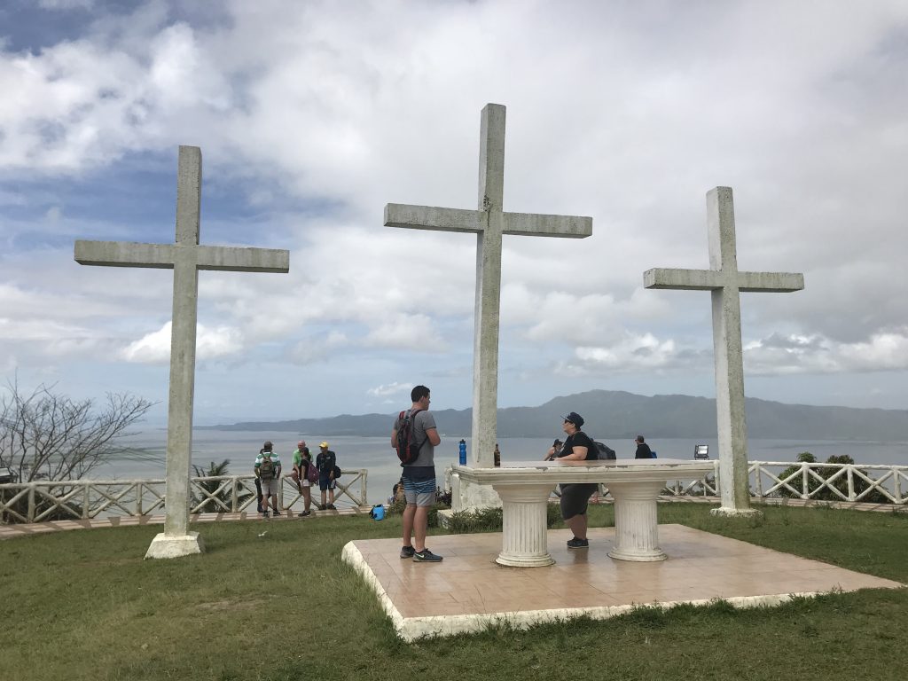 unique tourist spot tatlong krus Paete Laguna