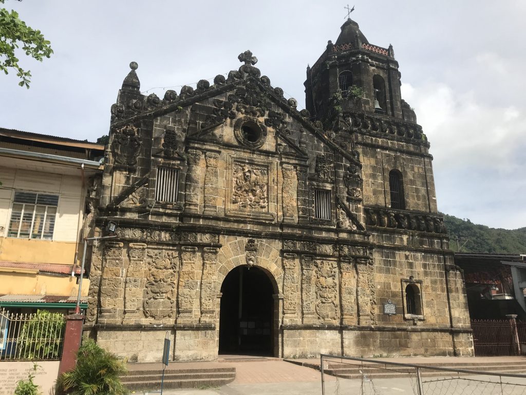 unique tourist spot St. James Church Paete Laguna