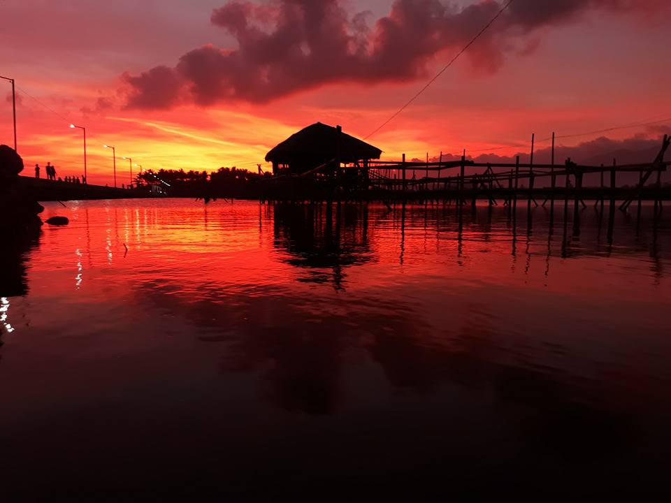 Southern luzon, sorsogon sunset