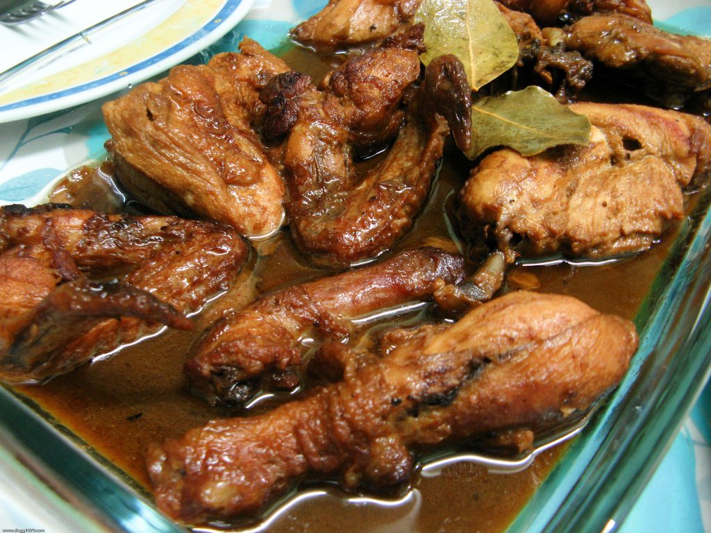 Filipino cuisine chicken adobo
