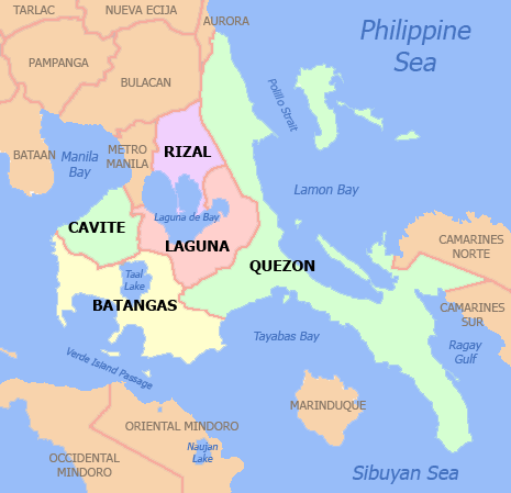 Calabarzon Region 