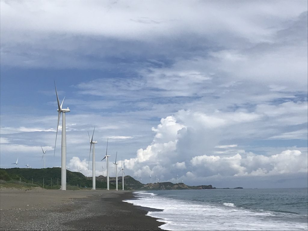 Bangui Windmill farm north luzon road trip