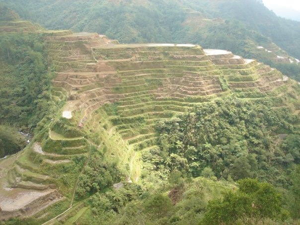 Batad rice terraces amphitheater, hand-carved into the mountains over 2,000 years ago