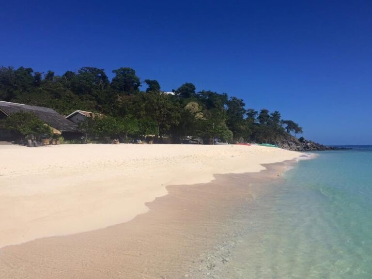 Beach shot of Club Paradise