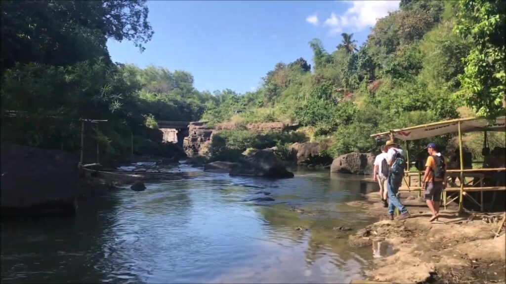 River below Pantihan Falls in Maragondon, Cavite