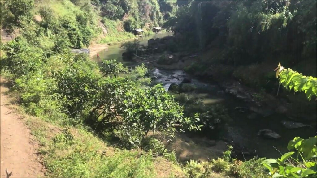 View along the trail to Pantihan Falls, Maragondon, Cavite