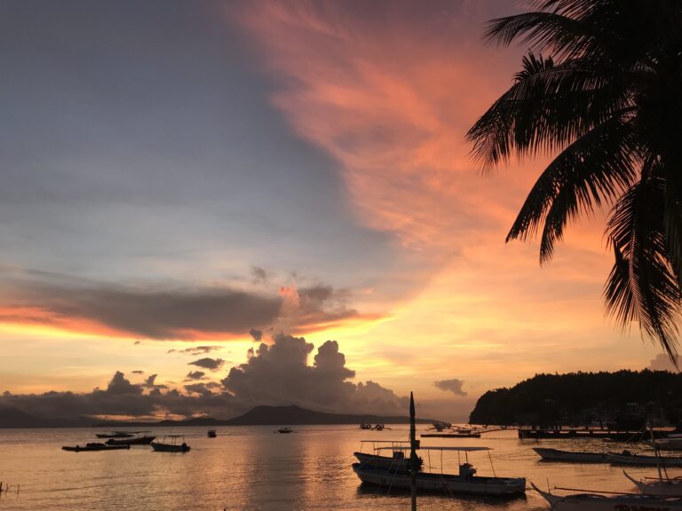 Sunrise at Small La Laguna, Puerto Galera